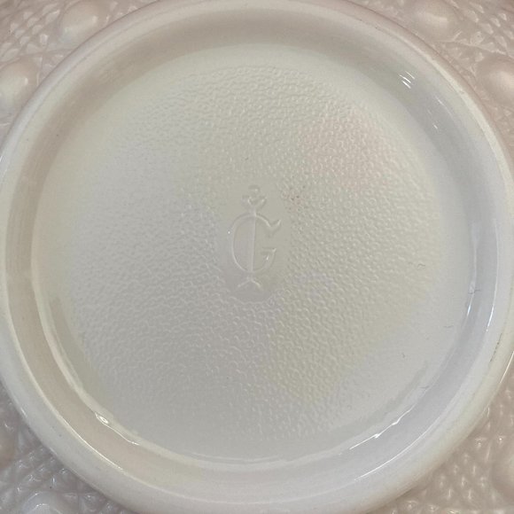 IMPERIAL GLASS  — Sugar Cane Pattern Bowl - Picture 4 of 4